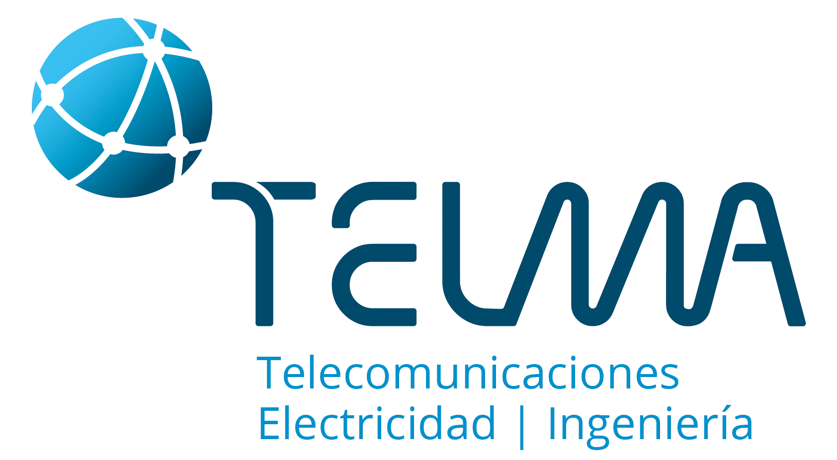 Logotipo Telma, instalaciones en telecomunicaciones, electricidad y fotovoltaica